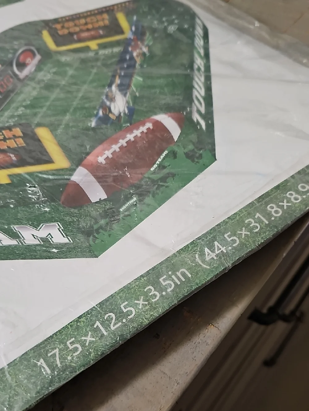 Nwt Football Food Tray - Green Touchdown Party Tray